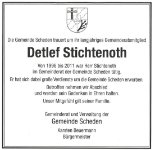 eine Anzeige